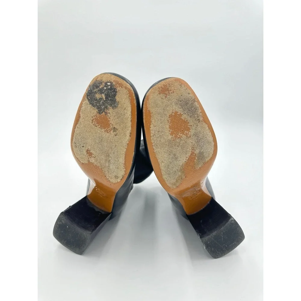 Tory Burch‎ Sidney bootie black leather size 7M womens boots